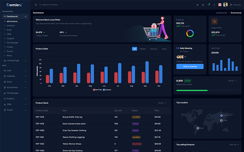 Dark Mode (Default)