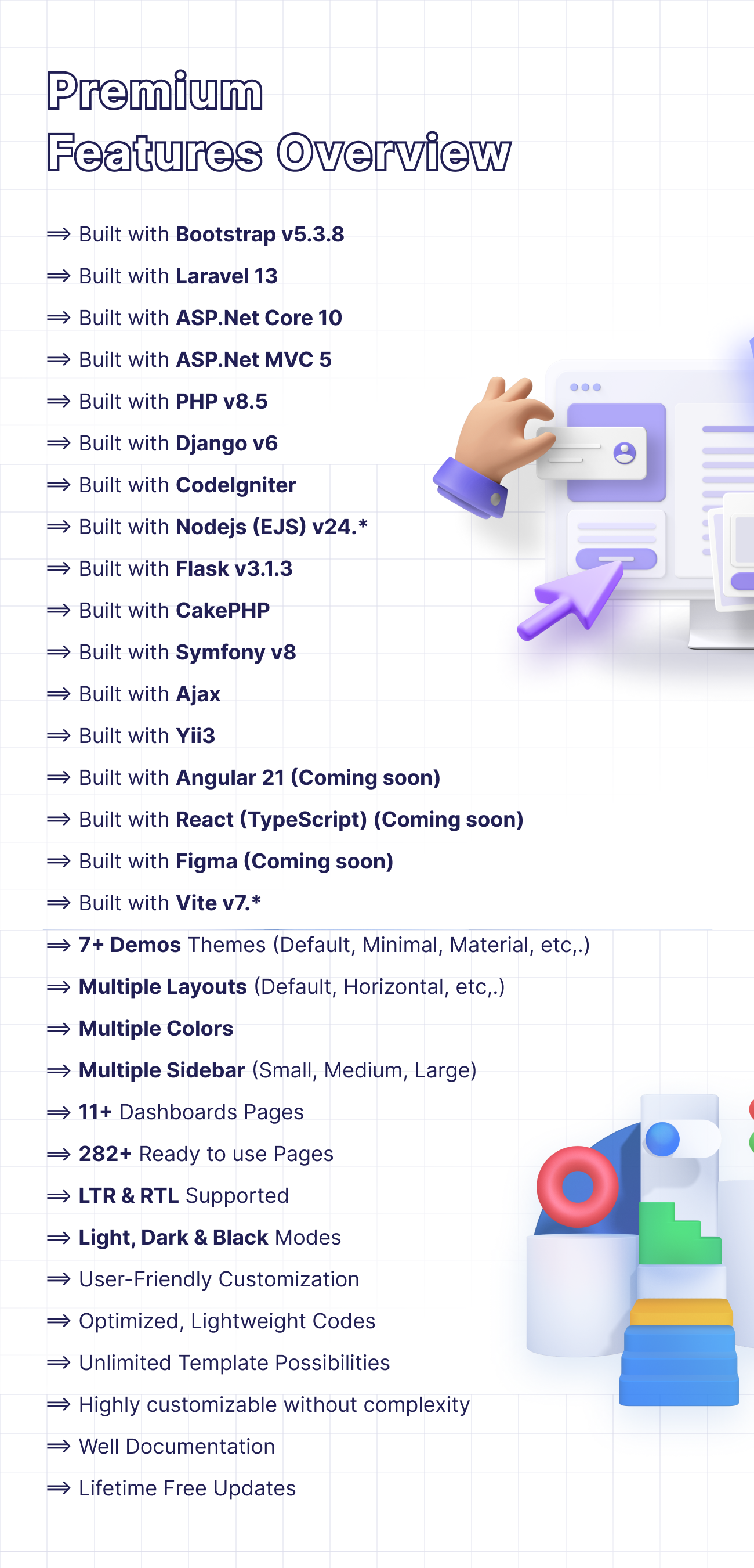 Semidash - Bootstrap Admin & Dashboard Template - 3